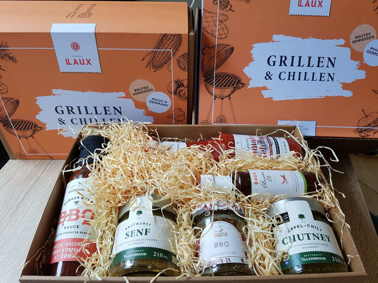 Geschenkset Grillen & Chillen vom Schrobenhausener Tee- und Schokoladenhaus